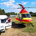 Воздушная скорая доставила двух пациентов из районов в Великий Новгород