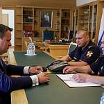 Андрей Никитин встретился с новым руководителем регионального Управления Росгвардии