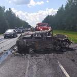 В Новгородской области погибли три человека в лобовом столкновении на дороге в Псков