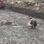 Раскоп в центре Устюжны «подарил» археологам старинные перстни и пряжку с драконами
