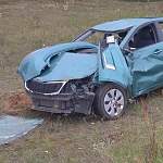 В авариях на новгородских трассах пострадали водитель без прав и дорожный рабочий