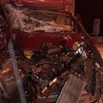 В Валдайском районе в результате ДТП погиб водитель стоящей на обочине «Газели»