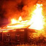 Жители маловишерской деревни лишились дома из-за пожара
