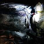 Микроавтобус с пассажирами попал в аварию по дороге из Москвы в Боровичи