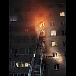 В многоквартирном доме на улице Псковской загорелась квартира