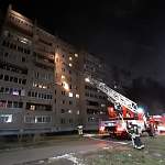 На ночном пожаре в Великом Новгороде погибла женщина