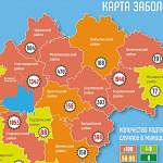 В 13 из 22 муниципалитетов Новгородской области зарегистрированы новые случаи коронавируса