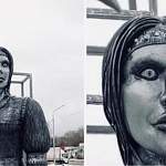 У памятника Алёнке появился достойный конкурент в Великом Новгороде