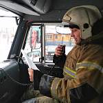 В Новгородской области пожарные предупреждают о ЧП через громкоговорители