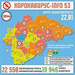Новые случаи COVID-19 выявили у жителей Великого Новгорода и 12 районов области 