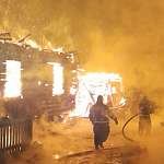 В Боровичском районе на пожаре пострадали два человека