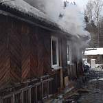 В Солецком районе на пожаре погиб человек
