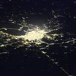 Космонавт показал, как выглядит Санкт-Петербург с борта МКС