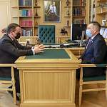 Андрей Никитин предложил Алексею Митюнову регулярно проводить рабочие встречи депутатов гордумы с главами комитетов мэрии