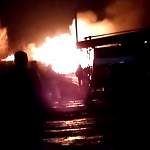 В деревне Лесная Новгородского района произошел крупный пожар