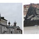 В новгородских Деревяницах обрушился купол Воскресенского собора