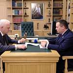 Андрей Никитин и Александр Гуцан обсудили развитие важнейших сфер Новгородской области