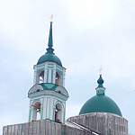 С главного купола и колокольни суворовского храма сняли леса