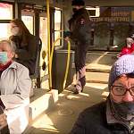 В новгородских автобусах проверяют соблюдение масочного режима