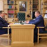 Андрей Никитин обсудил с главой Любытинского района развитие муниципалитета