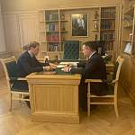 Андрей Никитин встретился с министром промышленности РФ Денисом Мантуровым