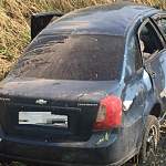 В Новгородском районе автомобилист улетел в кювет, пытаясь уйти от столкновения с нарушителем ПДД