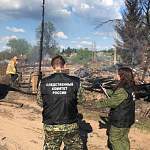 Следком начал проверку обстоятельств крупного пожара в Боровичском районе