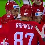 В трансляции хоккейного матча между Россией и Словакией произошли изменения