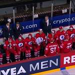 В матче России и Беларуси произошло нетипичное событие для хоккея