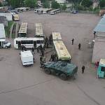 В Великом Новгороде «террористы» напали на автобусный парк — в рамках учений силовиков