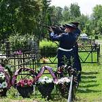 В Воронежской области захоронены останки погибшего на новгородской земле разведчика