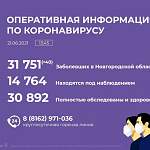 В Новгородской области новые случаи коронавируса выявлены в 13 муниципалитетах из 22-х
