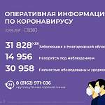 В Великом Новгороде и Валдайском районе за сутки зарегистрировали равное число новых случаев коронавируса