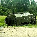 Водитель военного «Урала» потерял управление и вылетел в кювет на трассе в Новгородском районе
