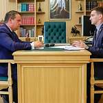 Андрей Майоров рассказал губернатору о развитии цифровой отрасли в Новгородской области