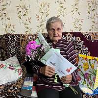 90-летний юбилей празднует жительница Городка Фаина Фёдоровна Алексеева