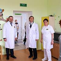 «Акрон» продолжает оснащать и ремонтировать Новгородскую областную детскую больницу