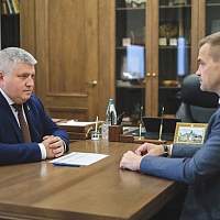 Александр Дронов и Андрей Веселов обсудили перспективы взаимодействия