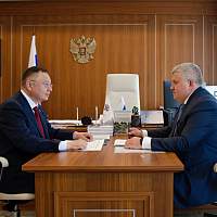 Александр Дронов и Ирек Файзуллин обсудили развитие строительной отрасли