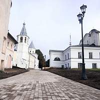 Александр Розбаум поделился фото обновлённой территории Ярославова Дворища Александр Розбаум поделился фото обновлённой территории Ярославова Дворища