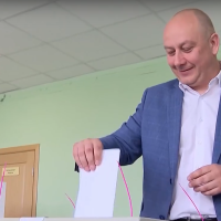 Алексей Чурсинов проголосовал на выборах губернатора Новгородской области