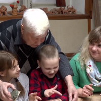 Дети бойцов СВО из Поддорского района сделали своим папам необычные подарки
