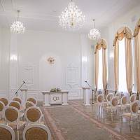 Дворцу бракосочетания в Великом Новгороде сегодня исполнилось шесть лет