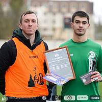Футболист «Электрона» стал лучшим полузащитником турнира «Господин Великий Новгород»