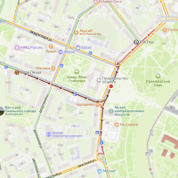 Из-за двух ДТП в центре Великого Новгорода образовалась пробка