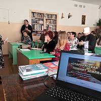 К 80-летию со дня освобождения города в школах Старой Руссы прошли литературные гостиные