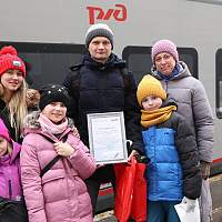 «Ласточка» Санкт-Петербург – Великий Новгород поздравила 20-миллионного пассажира