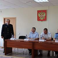 Личному составу солецкой полиции представили нового руководителя
