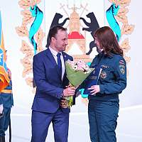 Лучшие пожарные Новгородской области получили награды