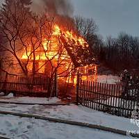 На пожаре в новгородской деревне Соковая обнаружен погибший